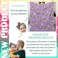 thumbnail image 6 of Custom Pet Photo Blanket, Customized Cat Face Blankets with Names, Personalized Picture Blanket, Pets on Blanket, Personalized Mothers Day, Gift for Pet Lover, 6 of 6