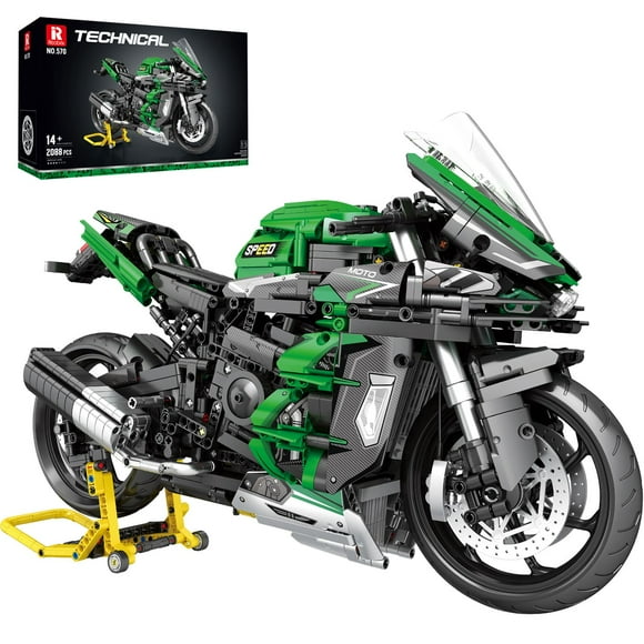 Reobrix Motorcycle Building Sets for Adults, 1:5 Scale H2 SX SE Motorcycle Bike Model, Cool Technical Motorcycle Car Model Display for Home or Office
