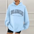 thumbnail image 1 of WILLBEST Sweat à Capuche pour Femmes, Imprimés Mignons, Pull Léger, Hauts à Capuche Imprimés, Sweat à Capuche avec Boutons, 1 of 5