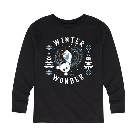Frozen 2 - Winter Wonder - Toddler And Youth Long Sleeve Graphic T-Shirt