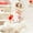 White, variant on Hamburger Fries Print Sleeveless Vest Breathable Thin Ice Silk Cute Pet Clothing for Small Dogs and Cats Suitable for Chihuahua Yorkie Ragdoll Kitten(L,Red)