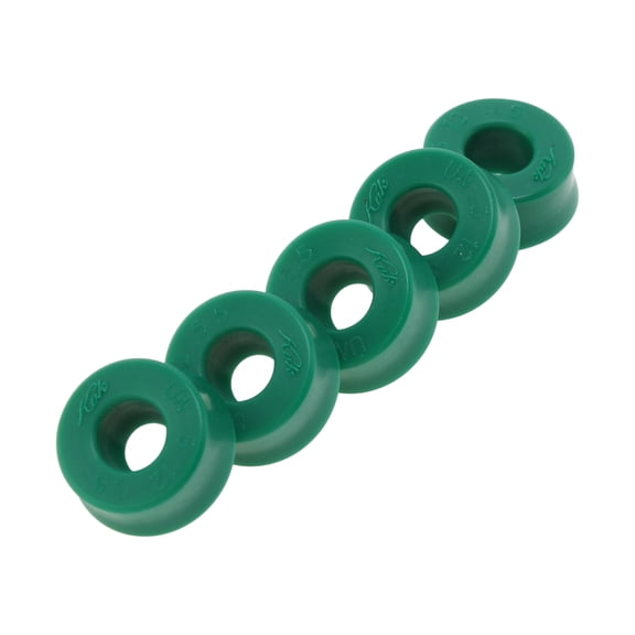 Unique Bargains Universal Oil Seal UN Lip Seal Ring Rotary Shaft Seal 5x12x5.5mm High Pressure TPU Green 5 Pcs