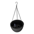 thumbnail image 1 of Inteprter Cesta colgante Maceta Maceta de plástico Maceta de riego automático Colgador de soporte Decoración para el hogar Maceta colgante de jardín Jardín y Patio gris oscuro Inteprter HA001100-03, 1 of 1
