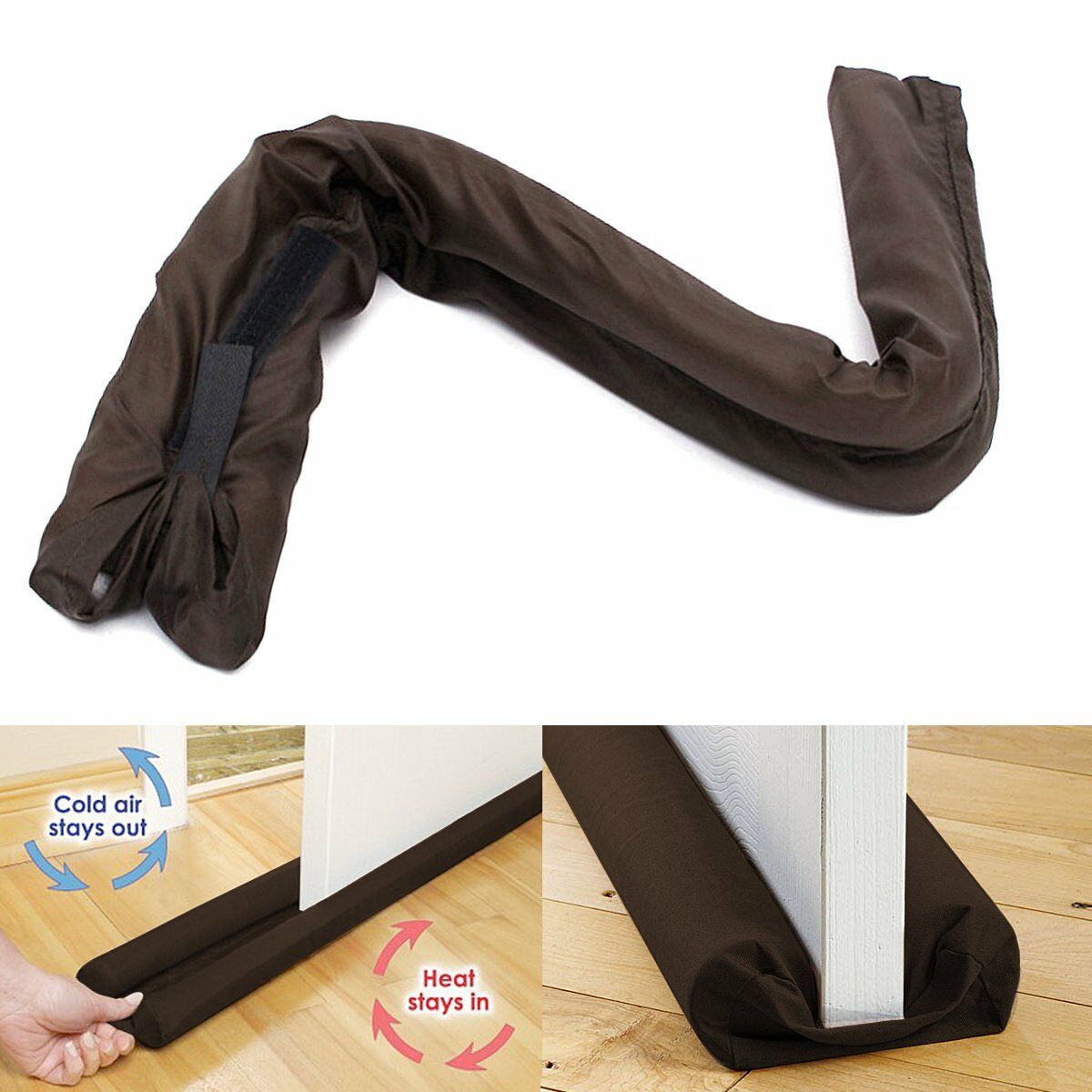 Door Draft Stopper, Cold /Polluted/Dust Air Draft Dodger Guard Stopper
