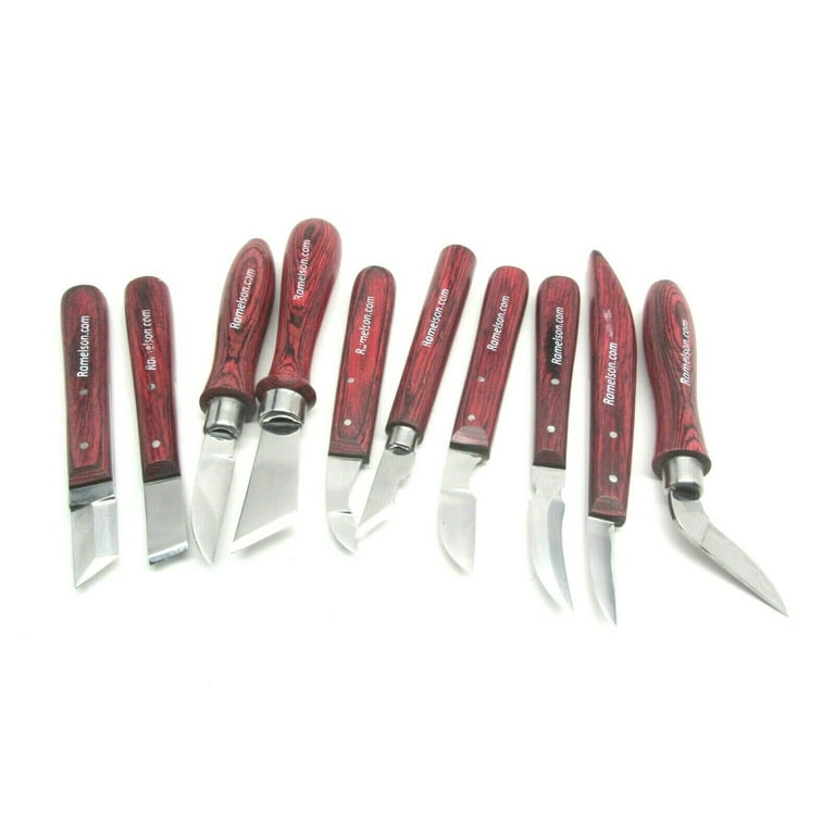 Chip Carving Knives - Set of Ten