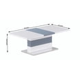 thumbnail image 2 of Table basse canadienne Maxwell blanche et grise, 2 of 2