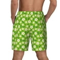 thumbnail image 4 of Haiem Daisies Flowers Mens Swim Trunks with Compression Liner 2 in 1 Swimming Shorts Stretch Swimwear Quick Dry,Board Shorts-XX-Large, 4 of 9