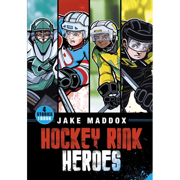 Jake Maddox Sports Stories Hockey Rink Heroes (Paperback