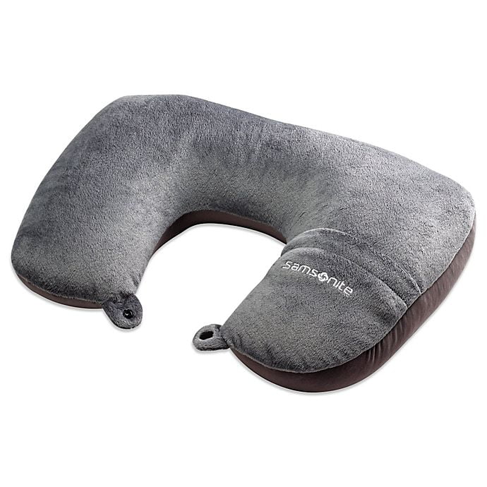 samsonite inflatable neck pillow