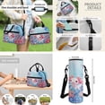 thumbnail image 5 of Jeiento Axolotl Backpacks for Boys with Lunch Box for Girls Kindergarten Elementary Kids Bookbag Large Capacity Pencil Case Set 4 Pieces School Bag with Water Bottle Holder with Strap Blue Ocean, 5 of 7
