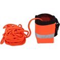 thumbnail image 1 of Yazoeia Water Floating Rope, 30 Meters Sea Rescue Reflective Rope, Reflective Whistle, Mesh Ventilation Design, for Water Sports, Water Rescuing, Oxford Cloth, Orange, 1 Pack CJC912-192484, 1 of 9