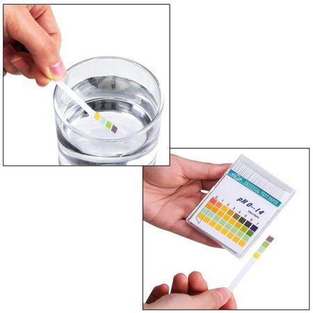 Mother's Day Gift,PH Strips,PH Test Paper to Test Drinking Water, Food, Pools, Aquariums, Monitor Body pH Levels for Alkaline & Acid Using Saliva and Urine PH