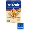 thumbnail image 2 of Triscuit Roasted Garlic Whole MSF2&nbsp;Grain Wheat Crackers, 6 - 8.5 oz Boxes, 2 of 3
