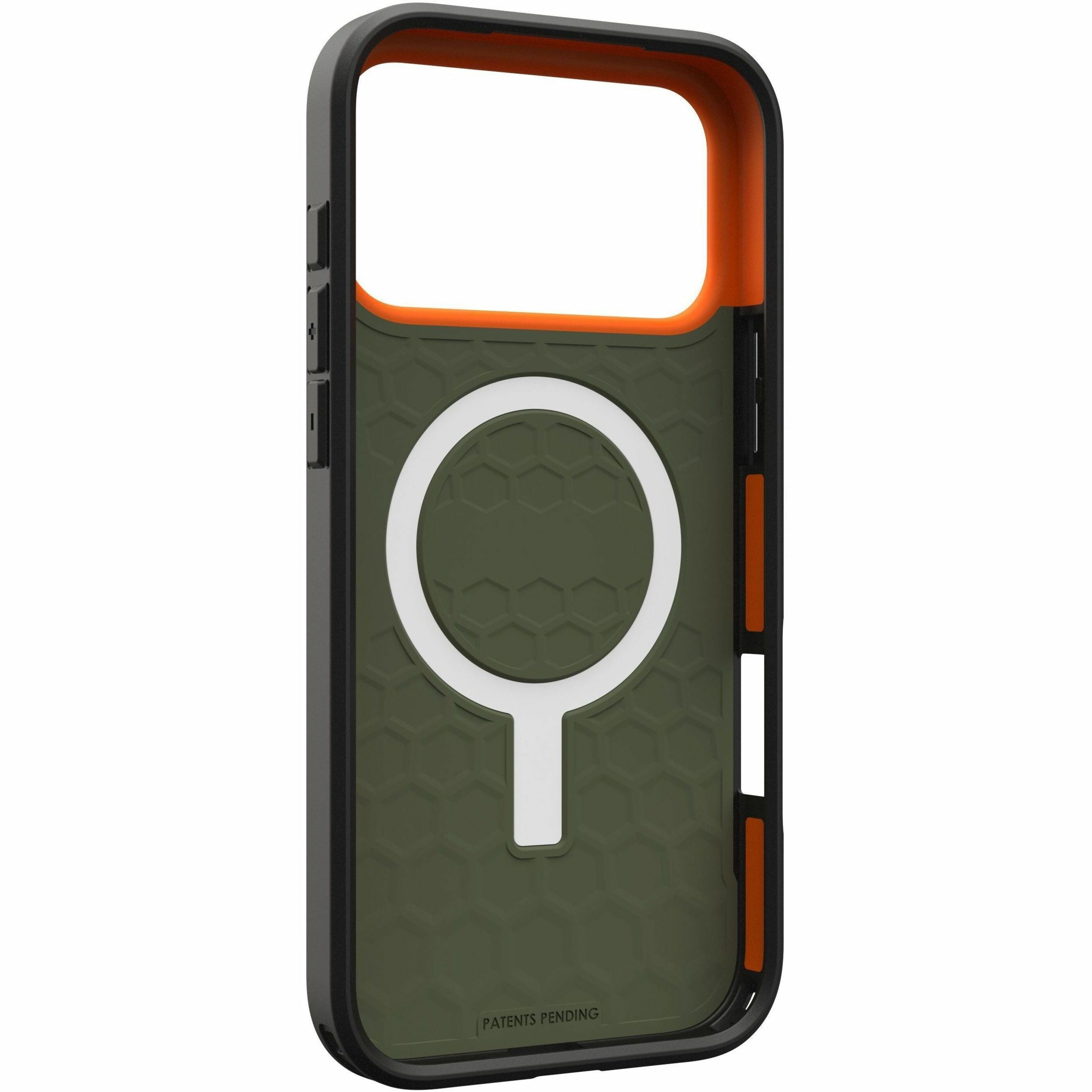 UAG iPhone 17 Pro Max Case Civilian - Compatible with MagSafe Military Grade Protective Cover, Olive/Orange