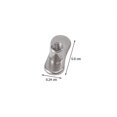 thumbnail image 2 of Micro Dermal Anchor Base Skin Insert Stud Piercing Dermal Implants Jewelry Silver (style A), 2 of 3