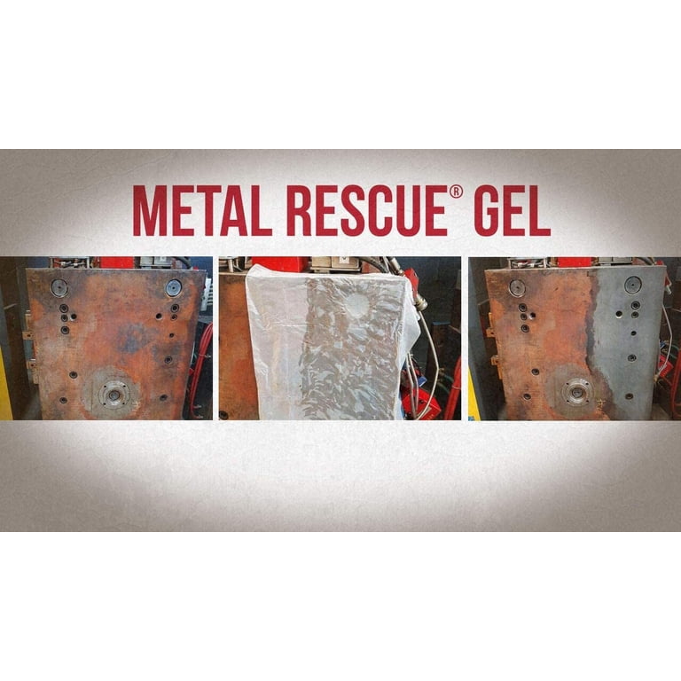 Rust Remover For Metal Metal Rescue Rust Remover Gel - 17.64 Oz Non ...