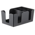 thumbnail image 1 of Tablecraft 101 Plastic Bar Caddy w/ (6) Compartments, Black, 1 of 1