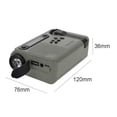 thumbnail image 3 of Full Band Solar Powered AM/FM/SW Radio Emergency LED Flashlight Power Bank Sywqhk Para estrenar, 3 of 3