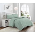 thumbnail image 1 of Swift Home Waffle Square Prewashed Duvet Cover Set, 1 of 3