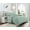 Dusty Mint, variant on Swift Home Waffle Square Prewashed Duvet Cover Set