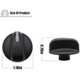 thumbnail image 2 of AC Heater Control Knob Compatible with Jeep Wrangler 1997 1998 Year, Blower Fan knob for 4882790, 2 of 5