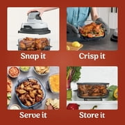 Restored Ninja FN090 Crispi 3-in-1 4QT Portable Cooking System with TempWare Container