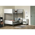 thumbnail image 3 of South Shore Bebble Bunk Bed Twin Soft Gray and White, 3 of 10