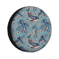 thumbnail image 2 of Balery Underwater Animals and Flowers Tire Covers - Tough Tire Wheel Protector for Truck, SUV, Trailer, Camper, RV -16 inch, 2 of 8