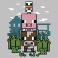 thumbnail image 2 of Womens Minecraft Animals Stack Pose T Shirt, 2 of 4