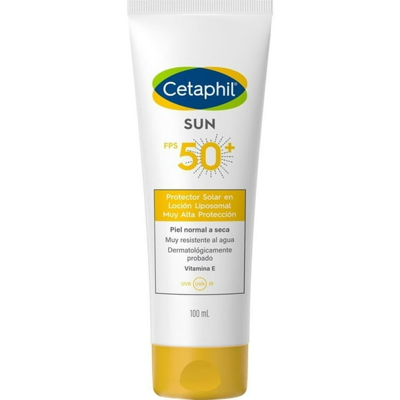 Protector solar Cetaphil sun fps 50+ en loción liposomal 100ml