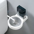 thumbnail image 6 of Bueautybox Wall Mounted Ashtray,Nail Free Cigarette Bin Removable Stainless Steel Ashtray Cigarette Receptacle for Bathroom Toilet Kitchen Hotel Office Best Gift for smokers, 6 of 7