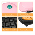 thumbnail image 4 of Máquina Para Hacer Waffles Pequeña Antiadherentes Corazón, 4 of 4
