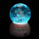 thumbnail image 2 of Unicorn Music Crystal Ball Desktop Crystal Ball Light Crystal Ball Adornment, 2 of 2