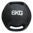 thumbnail image 2 of Balón Medicinal De Hule Con Doble Asa 6Kg Gim Sports Blon6, 2 of 2