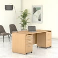 thumbnail image 5 of Bush Business Furniture 3-Drawer Vertical File Cabinet Locking Letter/Legal Maple 20.16 SCF216ACSU, 5 of 9
