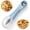 Blue, variant on Melon Baller Scoop Fruit Carving Tool, Watermelon Scooper, Melon Baller Scoop Pack