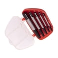 thumbnail image 1 of Kearding Extractor de tornillos de 5 uds., extractores duraderos profesionales, removedor resistente a la corrosión, herramientas de velocidad Tratamientos de ventanas, 1 of 6