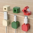thumbnail image 2 of Magnetic Cable Clip Cord Organizers for Desk Nightstands and Cable Management, 2 of 12