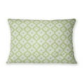 thumbnail image 1 of Medallion Geo Chartreuse Lumbar Pillow by Kavka Designs, 1 of 4