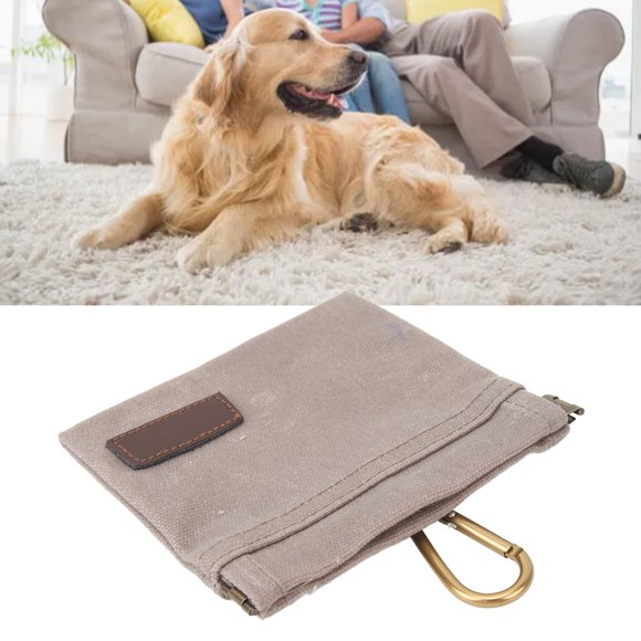 Dog Treat Pouch, Oxford Cloth Dog Treat Bag, Auto Close Opening Dog Training Bag, Quick Access to Puppy Treats, Dog Training Treat Pouch for Outdoor Training Walking
