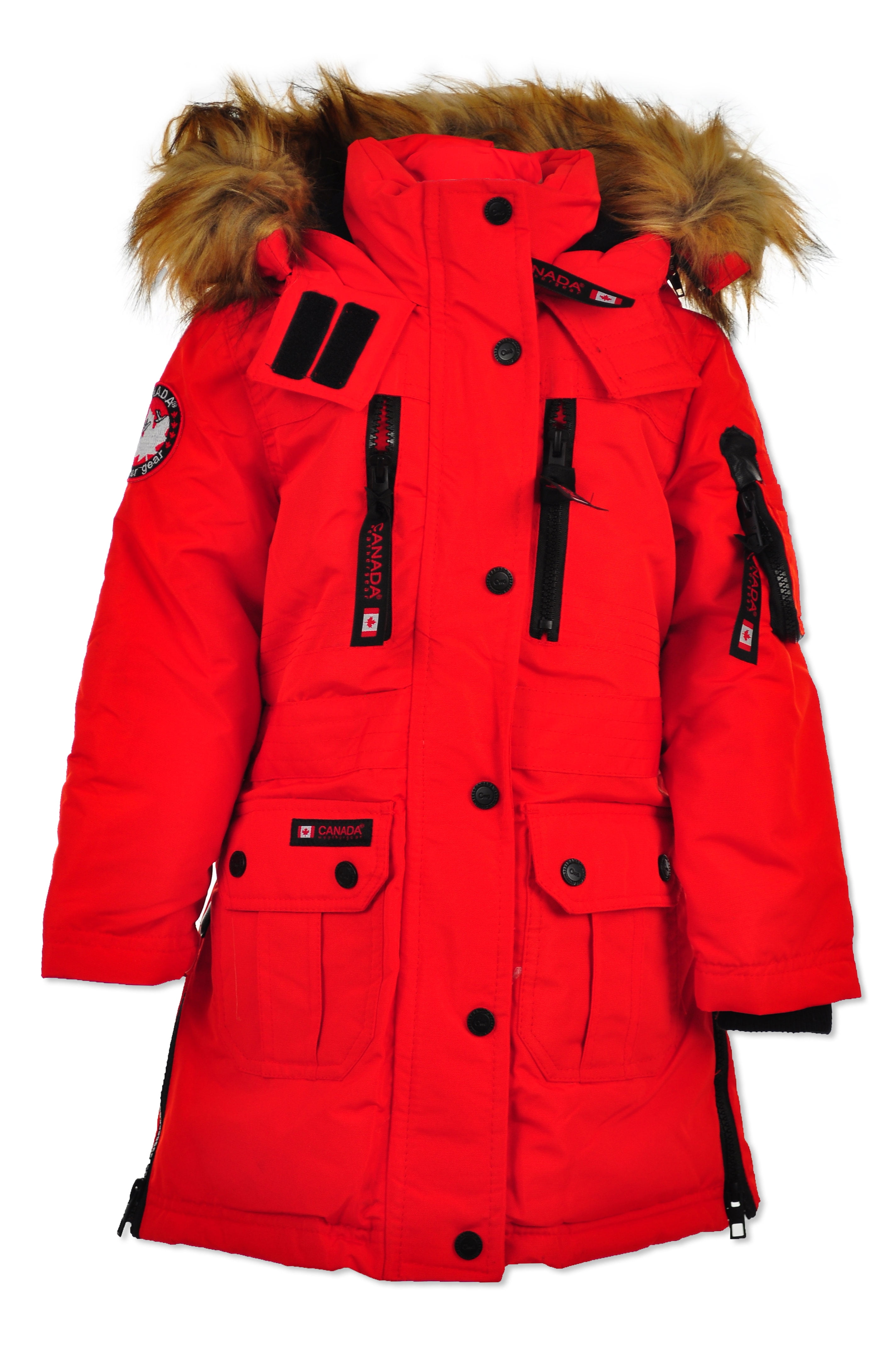 midi black puffer coat