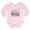 Petal Pink, variant on CafePress - Weapons Of Mass Percussion Body Suit - Long Sleeve Cotton Baby Bodysuit