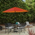 thumbnail image 6 of Pure Garden 9FT Outdoor Vented Patio Umbrella with Easy Crank (Orange), 6 of 7