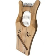 Mini Kinnor King David's Harp Lyre - Light Walnut & Ash