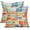 Stripe 1, variant on Blue Orange Green Colorful Stripe Pillow Covers 18X18 in Set of 2 Abstract Mid Century Throw Pillow Cases Summer Multicolor Outdoor Pillow Covers Modern Home Decor for Couch Patio Furniture Porch