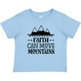 thumbnail image 3 of Inktastic Faith Can Move Mountains Girls Baby T-Shirt, 3 of 5