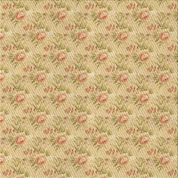 Ahgly Company Indoor Square Patterned Caramel Brown Area Rugs, 4' Square