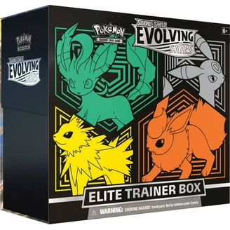 ワーウィック Evolving Skies エリートトレーナーボックス Pokemon TCG: Evolving Skies Elite Trainer Box - Vaporeon Espeon