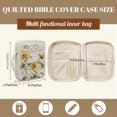 thumbnail image 7 of ZUXONGSY Sunflower Print Bible Cover Case for Women Lightweight Bible Carrier Sturdy Scripture Bag with Handle Christian Gift for Work, 7 of 7