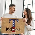 thumbnail image 4 of 4th Of July Door Mat Patriotic Doormat Entryway Rug Welcome Independence Day Doormat Stain And Fad Patriotic Decor Welcome Outdoor Mat, 4 of 6